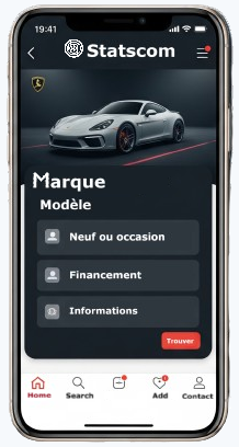 Exemple du module interactif sur smartphone